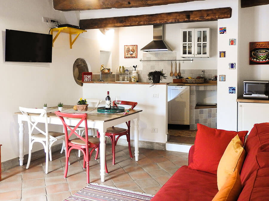 Appartamento nel Chianti Classico, tre posti letto e tutti i comfort