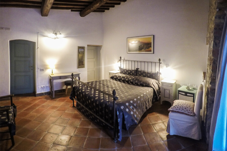 Bed and breakfast in Toscana con tre camere matrimoniali indipendenti